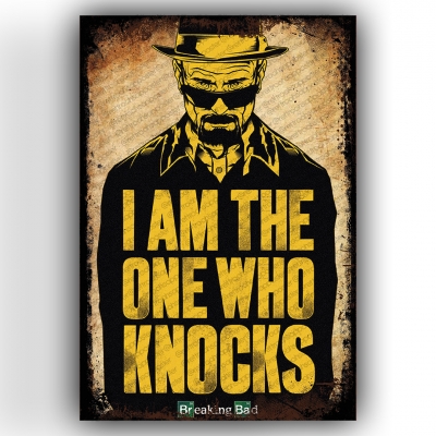 Breaking Bad Ahşap Retro Vintage Poster 