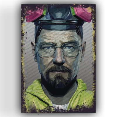 Breaking Bad Ahşap Retro Vintage Poster 