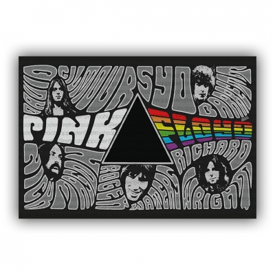 Pink Floyd Ahşap Retro Vintage Poster 