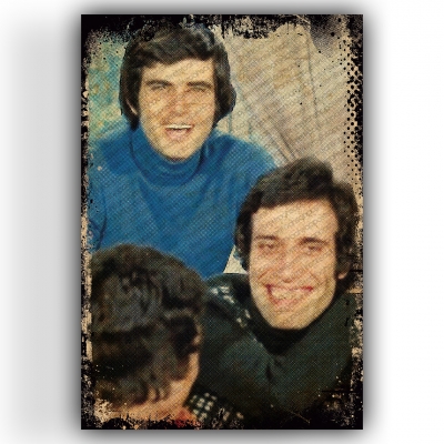 Yeşilçam Ahşap Retro Vintage Poster 
