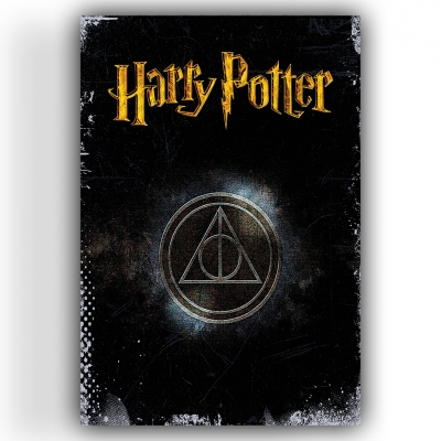 Harry Potter Ahşap Retro Vintage Poster 