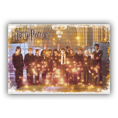 Harry Potter Ahşap Retro Vintage Poster 