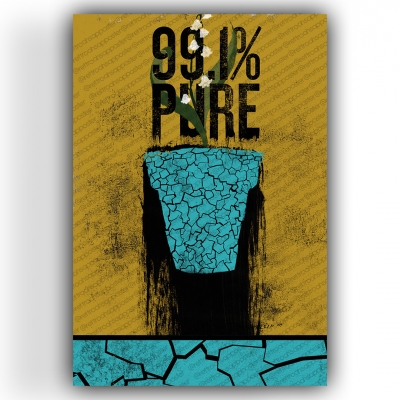 Pure 99.1 Breaking Bad Ahşap Retro Vintage Poster 