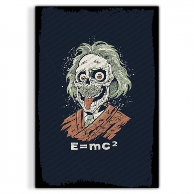 Joker Ahşap Retro Vintage Poster 