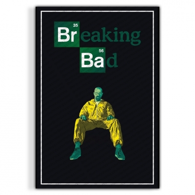 Breaking Bad Ahşap Retro Vintage Poster 