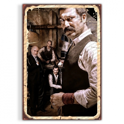 Tatar Ramazan Ahşap Retro Vintage Poster 