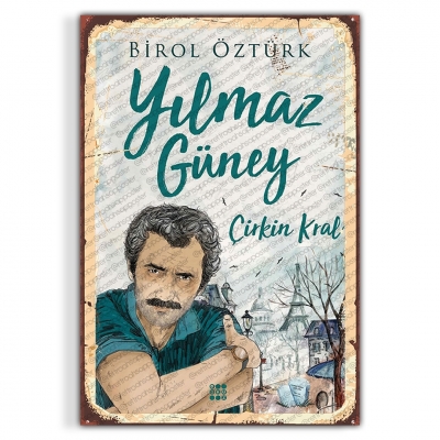 Yılmaz Güney Ahşap Retro Vintage Poster 