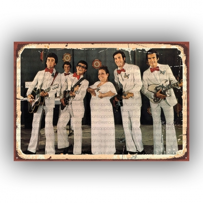 Yeşilçam Ahşap Poster