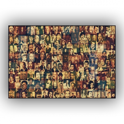Yeşilçam Ahşap Poster