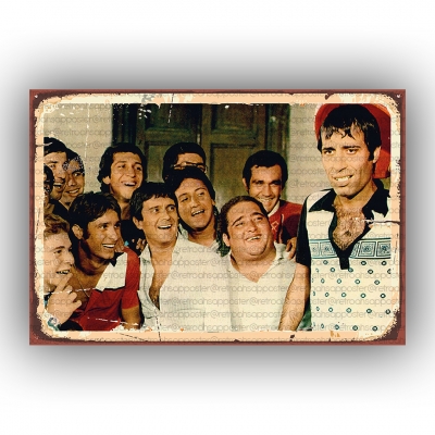Yeşilçam Ahşap Poster