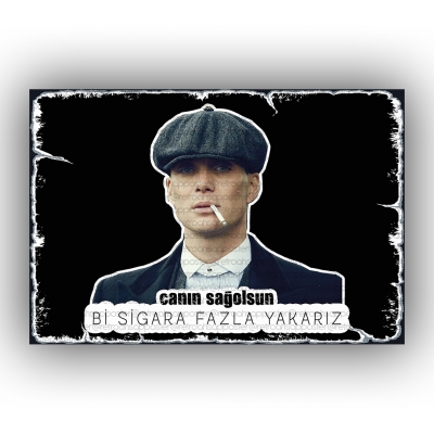 Peaky Blinders Ahşap Poster