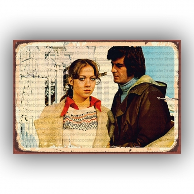 Yeşilçam  Retro Ahşap Poster
