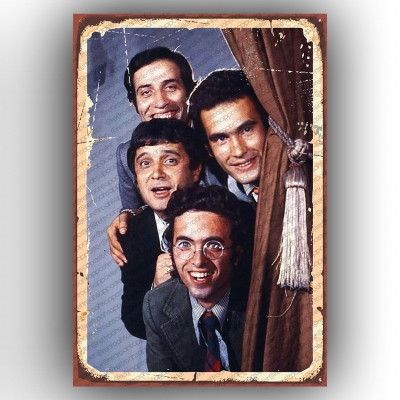 Yeşilçam Retro Ahşap Poster