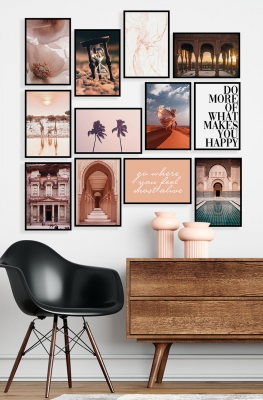12 Parça Mdf Tablo Seti 20*30 cm Sizi Mutlu Eden Şeyleri Yapın!