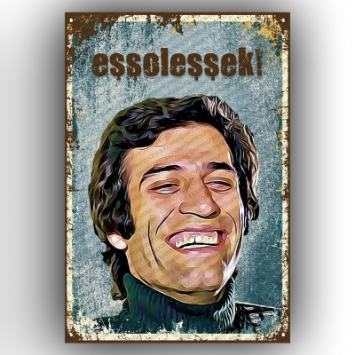 Kemal Sunal Yeşilçam EŞŞOLEŞŞEK  Retro Ahşap Poster