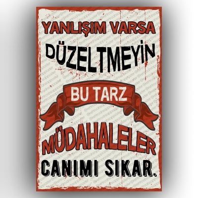 Yanlışım Varsa Düzeltmeyin..