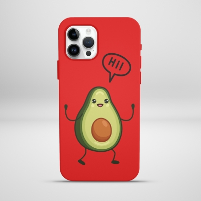 Hii Avakado Lansman Telefon Kılıfı