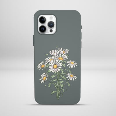 Papatya Sticker Lansman Telefon Kılıfı
