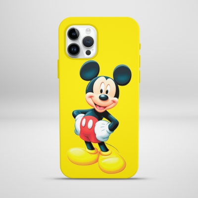 mickey mouse gülüyor Lansman Telefon Kılıfı