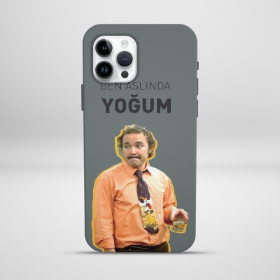 ben aslında yoğum Lansman Telefon Kılıfı