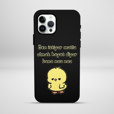 Ben istiyor mutlu olmak Lansman Telefon Kılıfı