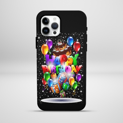 Hapy Birthday Kutlama Lansman Telefon Kılıfı