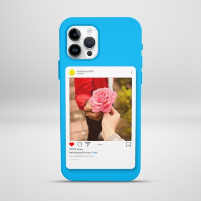 Kişisel Tasarım İnstagram Gönderisi Lansman Telefon Kılıfı