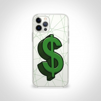 Dolar Şeffaf Telefon Kılıfı