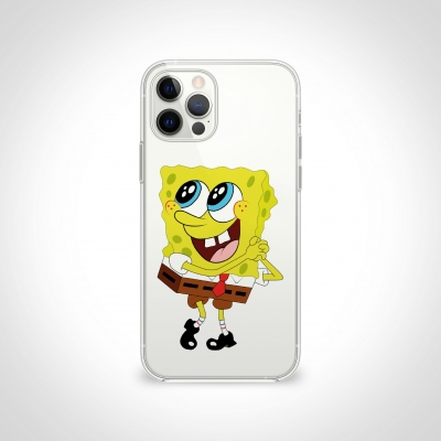 Süngerbob ŞeffafTelefon Kılıfı