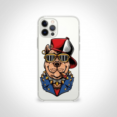 Gangster Köpek  Şeffaf Telefon Kılıfı