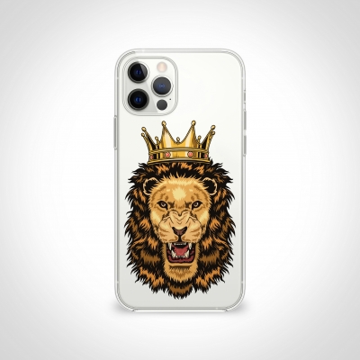 Aslan Kral Şeffaf Telefon Kılıfı