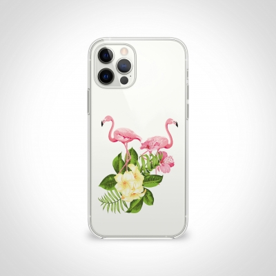 Flamingo Şeffaf Telefon Kılıfı
