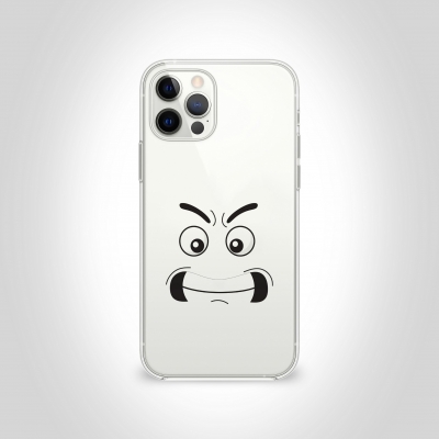 Değişik Surat Şeffaf Telefon Kılıfı