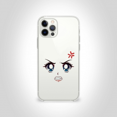 mavi gözler Şeffaf Telefon Kılıfı