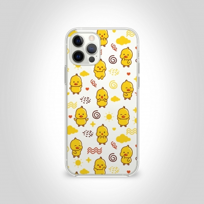 Civciv Şeffaf Telefon Kılıfı