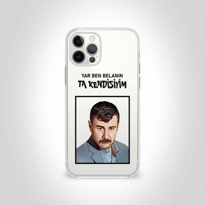 Yar Ben Belanın Ta Kendisiyim Şeffaf Telefon Kılıfı
