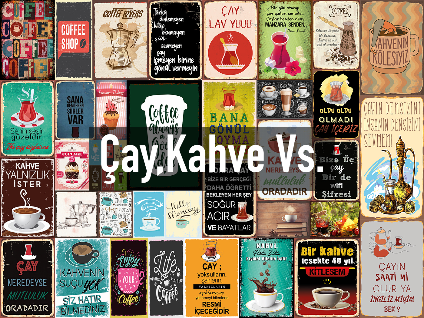 Çay, Kahve Vs.